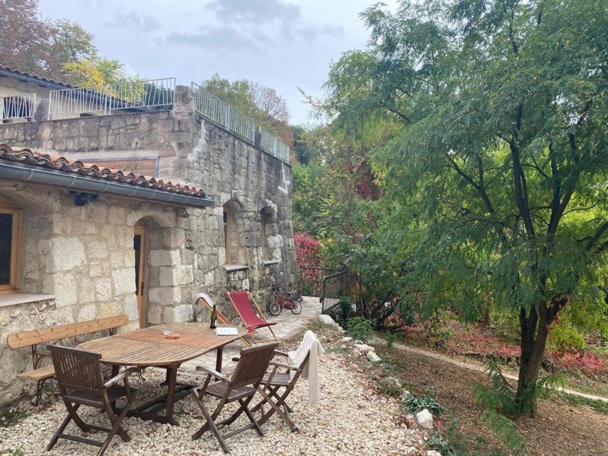 Grand Gite Les Cabanes De Fallot Pour 19 Personnes - Piscine Naturelle L'isle-Bouzon Екстериор снимка